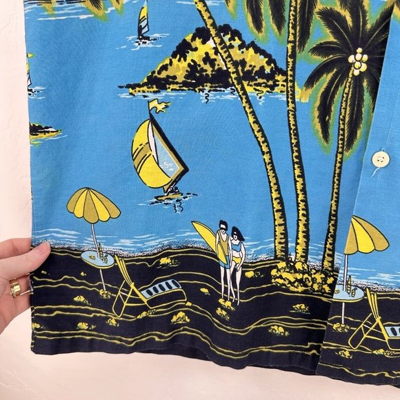 Vtg American Paradise St Thomas Shirt Mens Sz XXL Hot Air Balloon Single Stitch - Picture 4 of 7